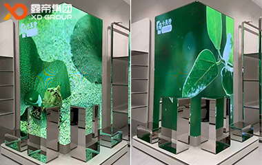 泰國(guó)裸眼3D轉(zhuǎn)角LED屏項(xiàng)目